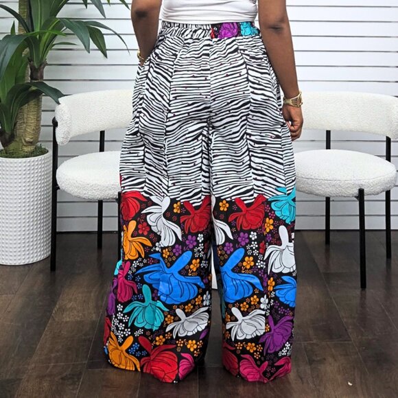 Karisma Ankara African Print Baggy Pants - Picture 3 of 3